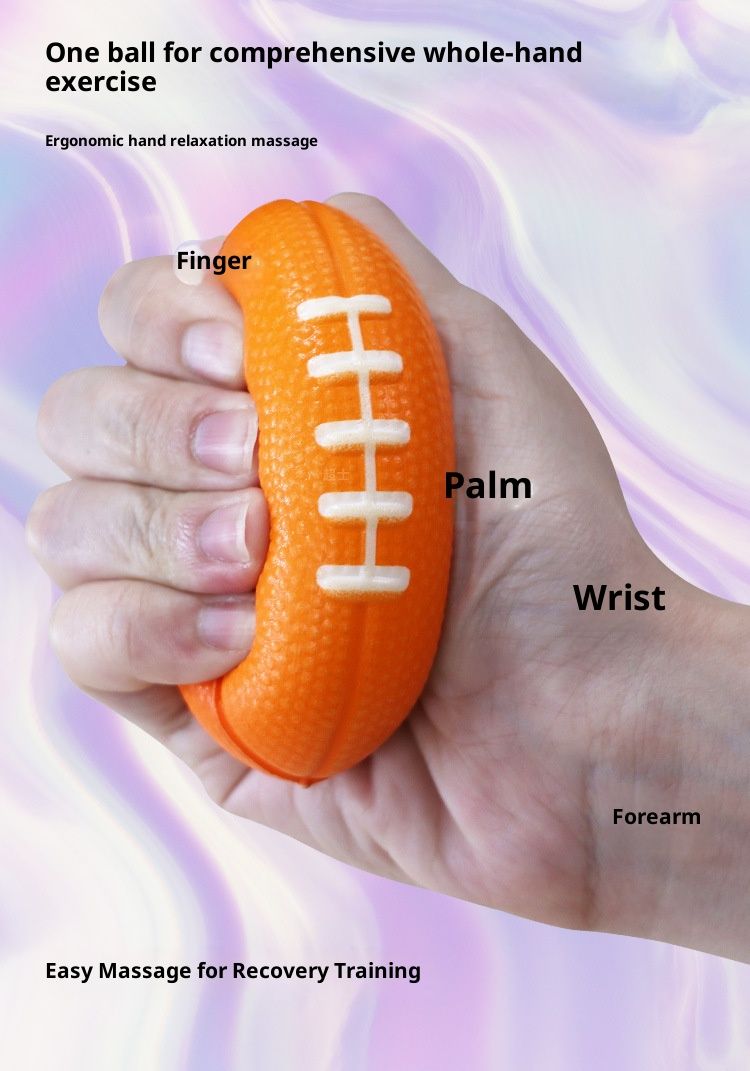 Hand Therapy Grip Strengthener Ball Stretcher Finger Power Fitness Arm Exercise Muscle Relex Recovery Rehabilitation Equipment