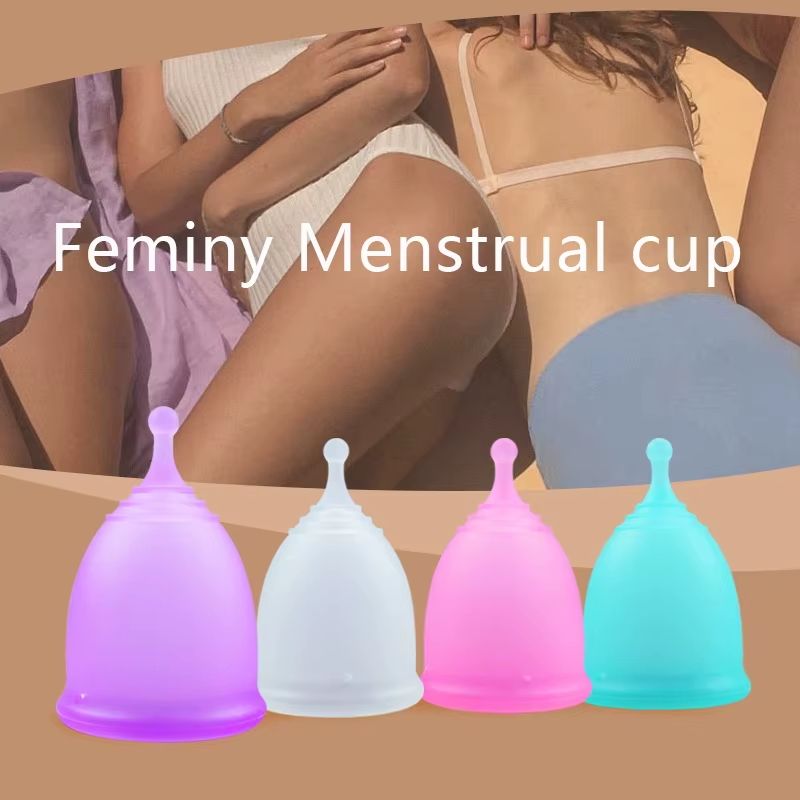 Portable Silicone Menstrual Cup Designed For Women Reusable Leak-proof Suitable For Personal Hygiene Products Such As Tampons And Sanitary Napkins