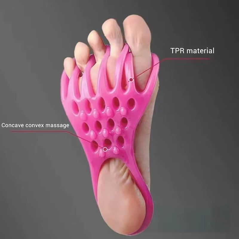 Toe Separator Stretcher Foot Stretcher Muscle Relaxation  Foot Care Foot Massage Separator Stretching Band for Fitness Thumb Eversion Corrector