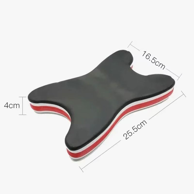 EVA Foam Formed U-shaped Neck Pillow Cervical Spine Stretching Massage Traction Corrector Relaxing Massager Relieves Neck Pain Promotes Blood Circulation Suitable For Home Travel Yoga