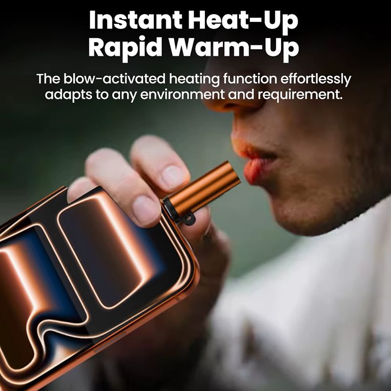 Portable Type C Mini Cigarette Lighter Wire Blowing Mobile Phone Adapter Connector USB C Pocket Flameless Travel Accessories