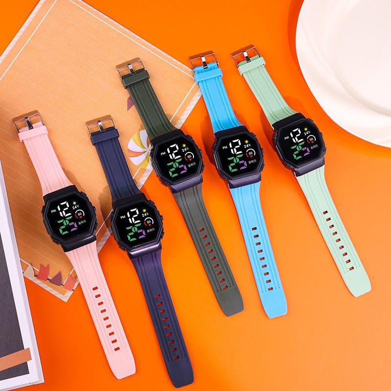 2026 New Product Launch Digital Watches Men and Women Sports Watches LED Digital Clock Men and Women Electronic Clock Student Watches Birthday Gift Available In Multiple Colors