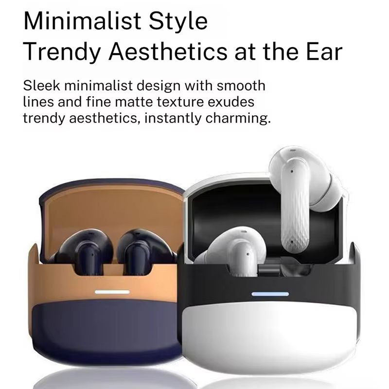 Wireless Bluetooth Earphones In-ear Noise Reduction Earbuds Sports Waterproof Earpods With Long Battery Life And Low Latency Suitable For Music And Gaming