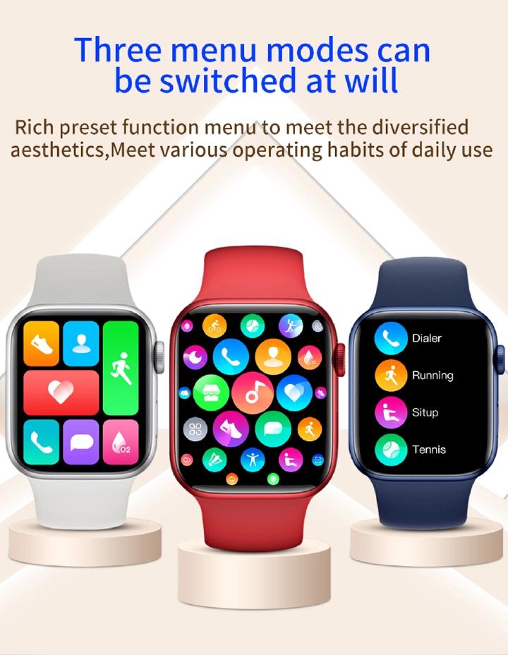 Smart Watch Bluetooth Call Sports Fitness Smartwatches Heart Rate Blood Pressure Monitor Tracker For Smart Phones Waterproof Smartwatch