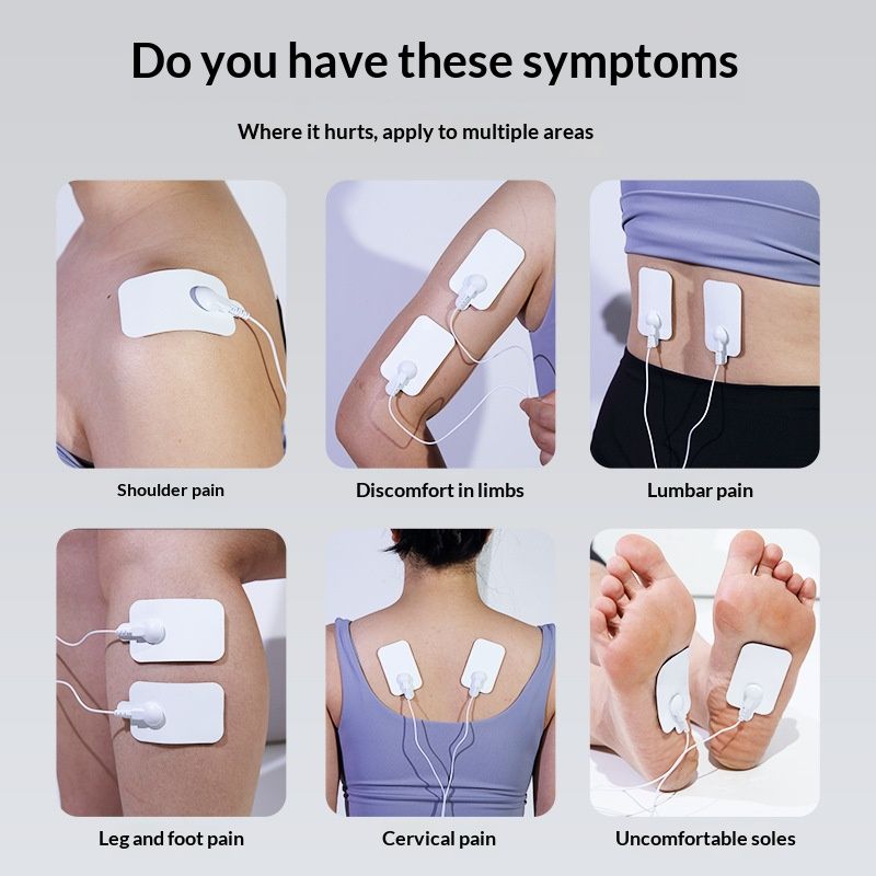 Electric Relaxation Muscle Stimulator 10 Mode Human Body EMS Pulse Neck Back Waist Leg Arm Physiotherapy Massager  for Back Neck Pain Relief Massage Tools