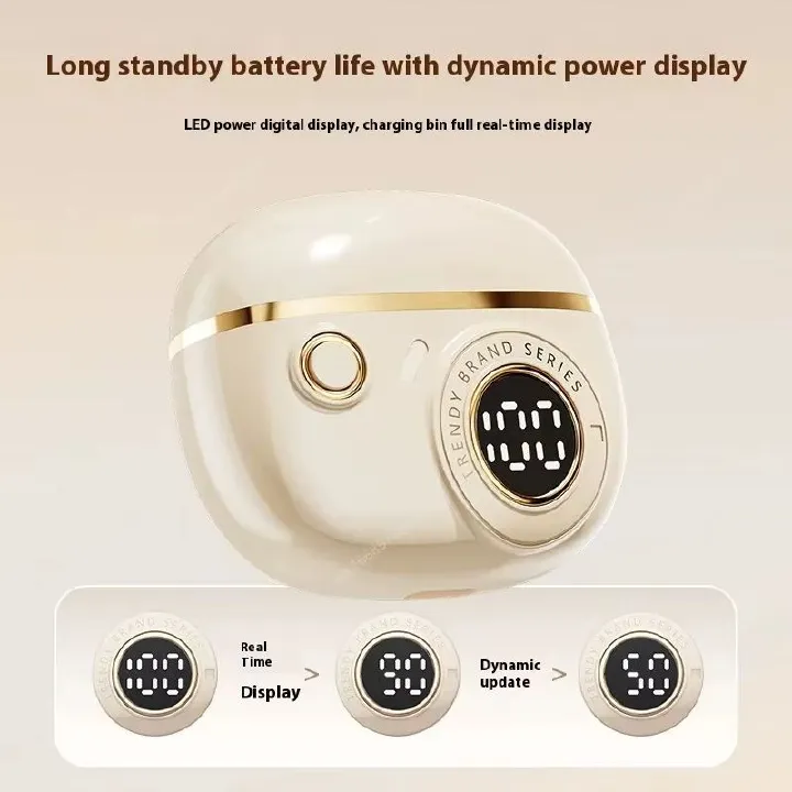 True Wireless In-Ear Headphones Ultra Long Battery Life Bluetooth Earpods Noise Cancelling Waterproof Sports Earbuds Sleek Design Comfortable Fit Premium Sound Gaming Earphones for Sport