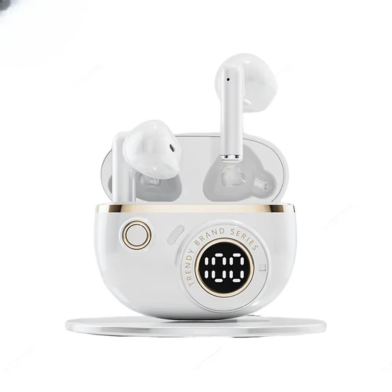 True Wireless In-Ear Headphones Ultra Long Battery Life Bluetooth Earpods Noise Cancelling Waterproof Sports Earbuds Sleek Design Comfortable Fit Premium Sound Gaming Earphones for Sport