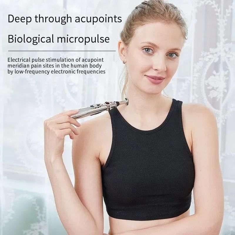 Electronic Acupuncture Pen Relief Pain Massage Point Meridian Energy Meridian Acupuncture Acup Massage Tools