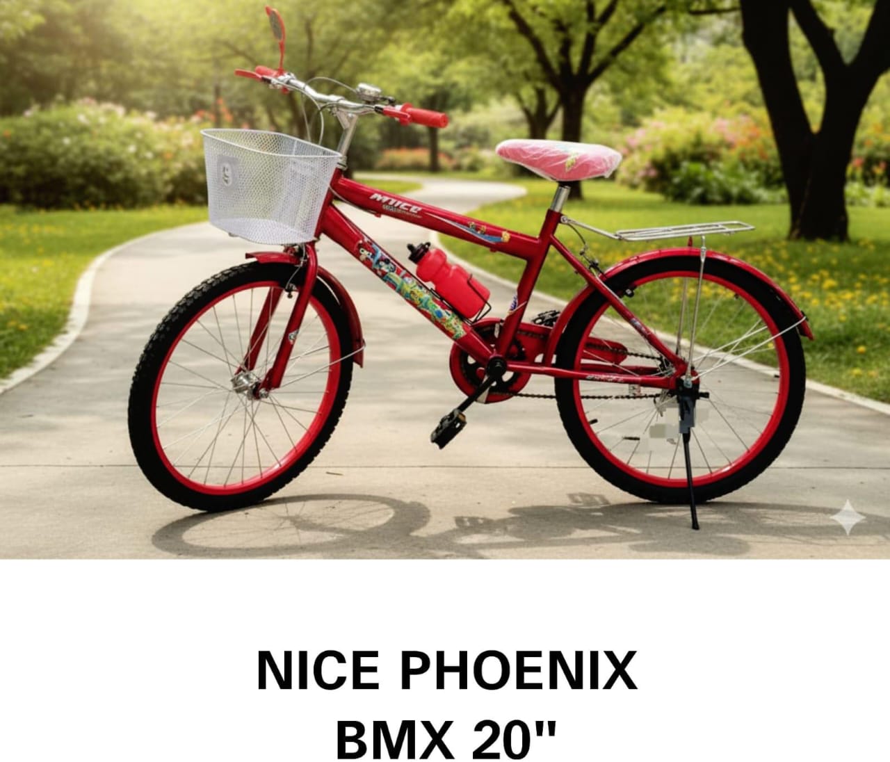 Take your child’s biking experience to the next level with the Phoenix BMX 20" Bike, designed for stability, durability, and style. Perfect for kids and teens, this BMX bike features a strong, sturdy