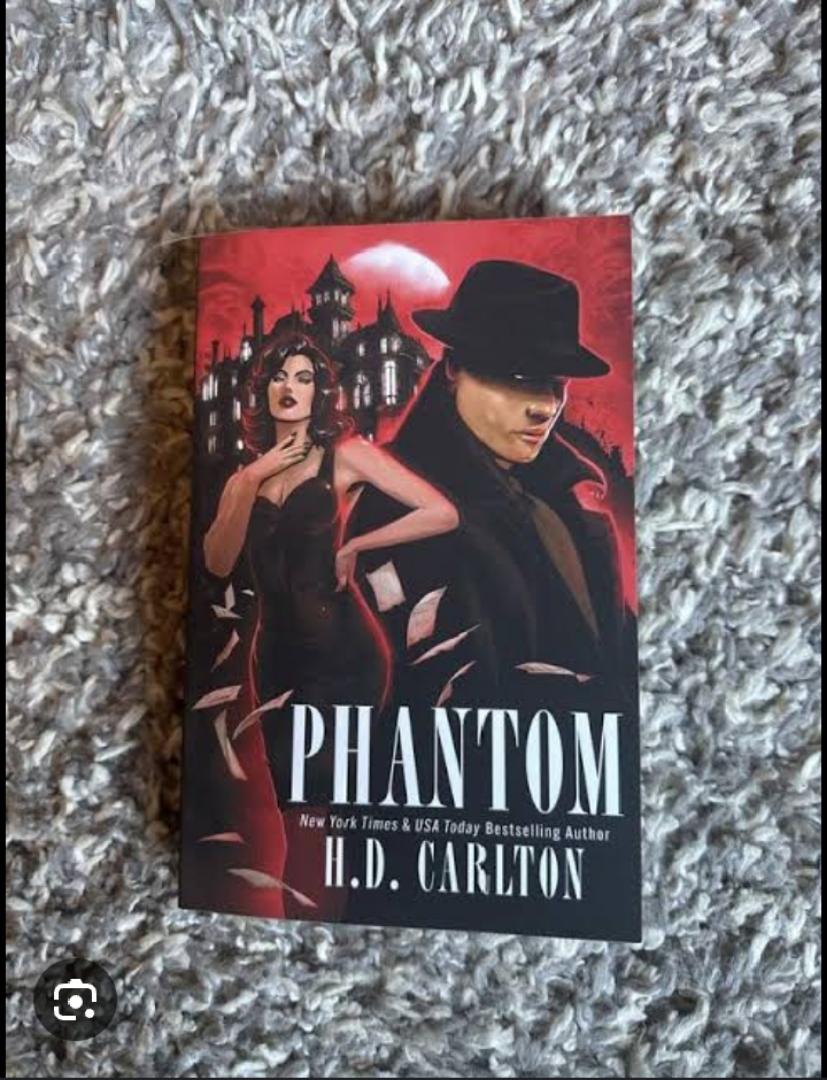 PHANTOM BY H.D. CARLTON – DARK ROMANCE & SUSPENSE NOVEL (BRAND NEW)