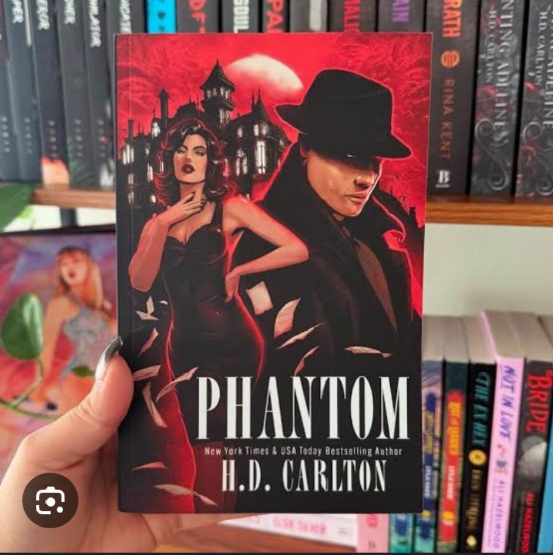 PHANTOM BY H.D. CARLTON – DARK ROMANCE & SUSPENSE NOVEL (BRAND NEW)
