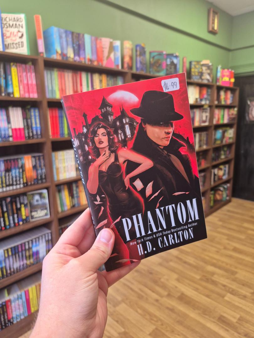 PHANTOM BY H.D. CARLTON – DARK ROMANCE & SUSPENSE NOVEL (BRAND NEW)