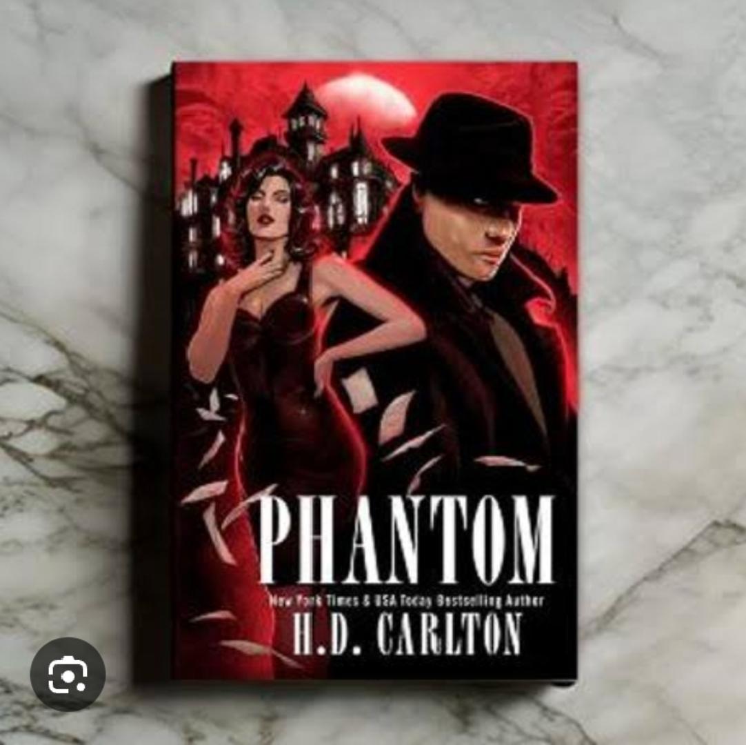 PHANTOM BY H.D. CARLTON – DARK ROMANCE & SUSPENSE NOVEL (BRAND NEW)