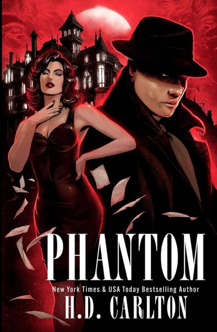 PHANTOM BY H.D. CARLTON – DARK ROMANCE & SUSPENSE NOVEL (BRAND NEW)