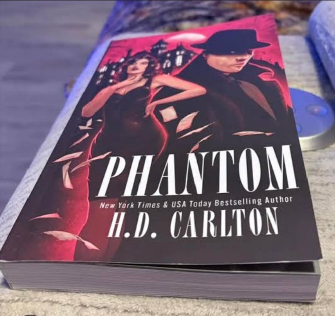 PHANTOM BY H.D. CARLTON – DARK ROMANCE & SUSPENSE NOVEL (BRAND NEW)