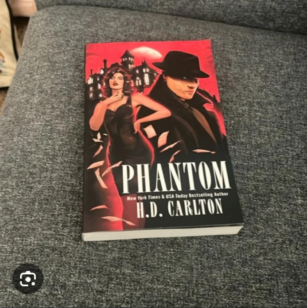 PHANTOM BY H.D. CARLTON – DARK ROMANCE & SUSPENSE NOVEL (BRAND NEW)