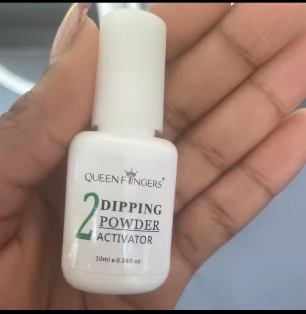 DIP NAIL ACTIVATOR – QUICK-DRY SEALANT FOR DIP POWDER NAILS (STEP 2)