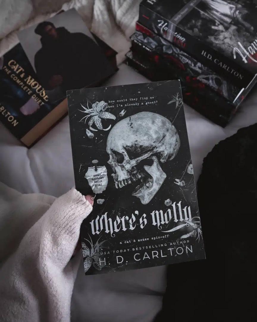 📖WHERE’S MOLLY BY H.D. CARLTON – DARK ROMANCE PSYCHOLOGICAL THRILLER NOVEL | BRAND NEW PAPERBACK