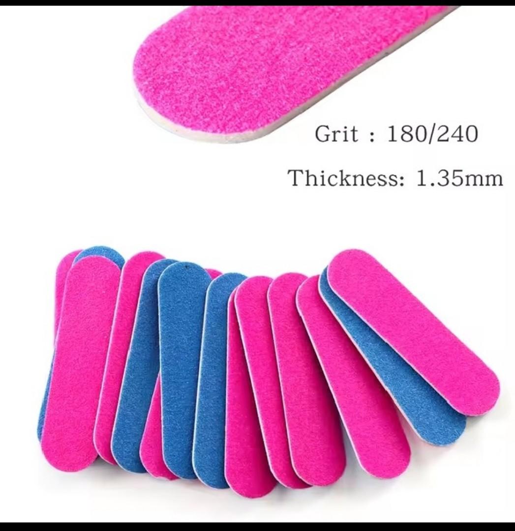 Mini Nail Files Set for Women – Portable Emery Boards for Natural, Acrylic & Gel Nails | Travel Manicure Tools, Nail Care Accessories Kenya