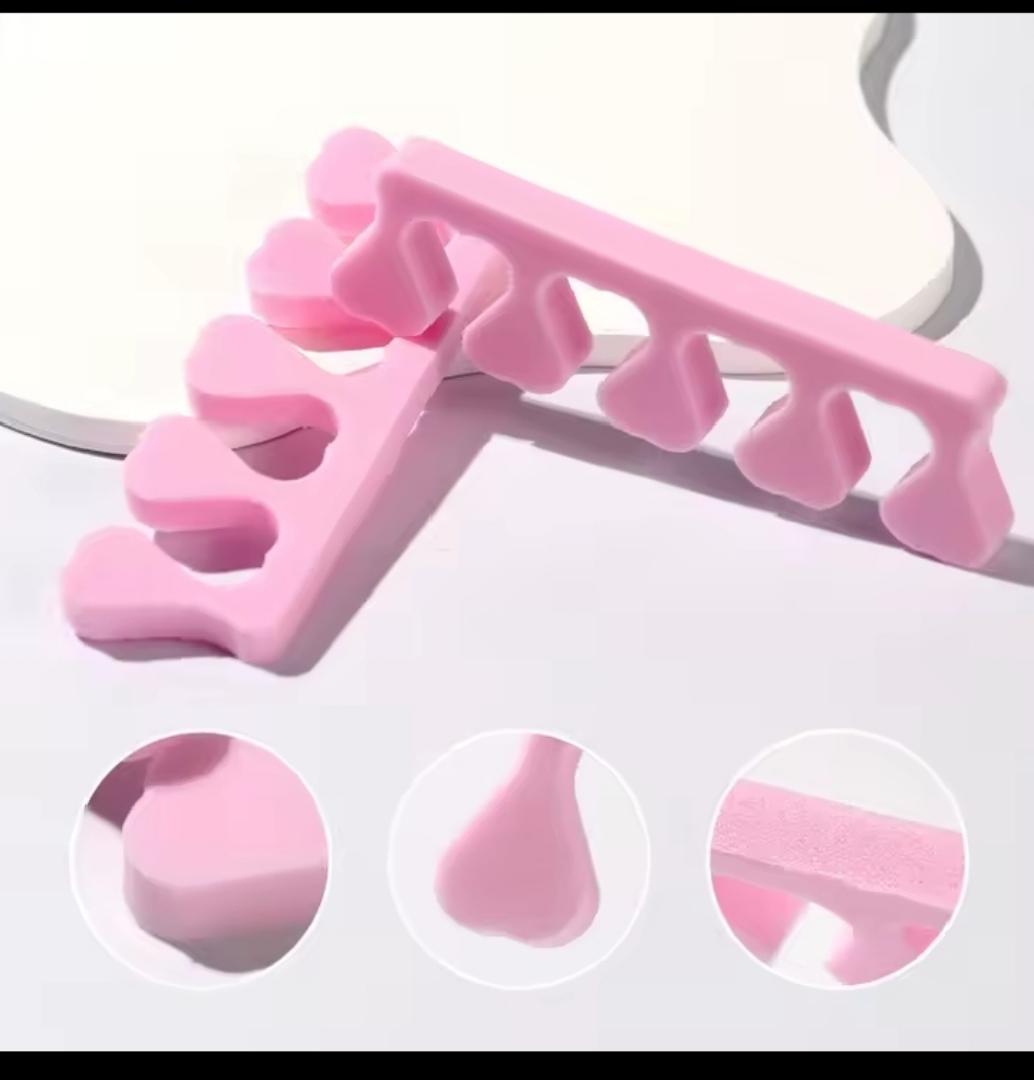 Toe and Finger Separators – Soft Foam Spacers for Manicure & Pedicure Nail Polish Application – Salon & Home Nail Care Tools Kenya