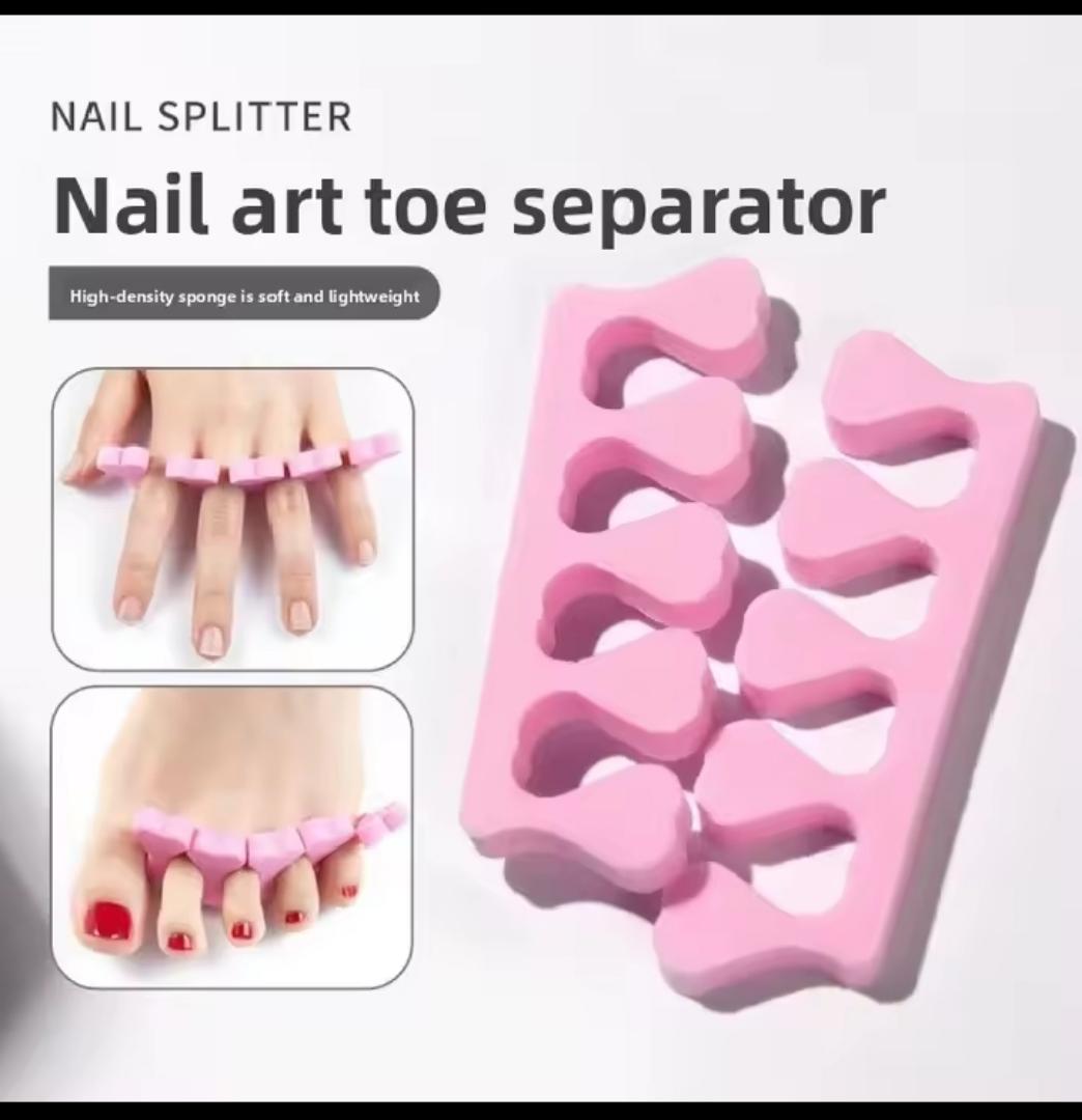 Toe and Finger Separators – Soft Foam Spacers for Manicure & Pedicure Nail Polish Application – Salon & Home Nail Care Tools Kenya
