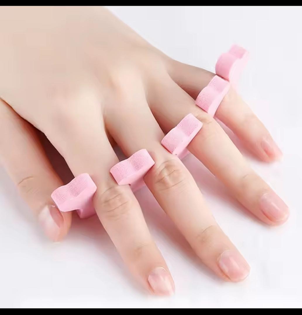 Toe and Finger Separators – Soft Foam Spacers for Manicure & Pedicure Nail Polish Application – Salon & Home Nail Care Tools Kenya