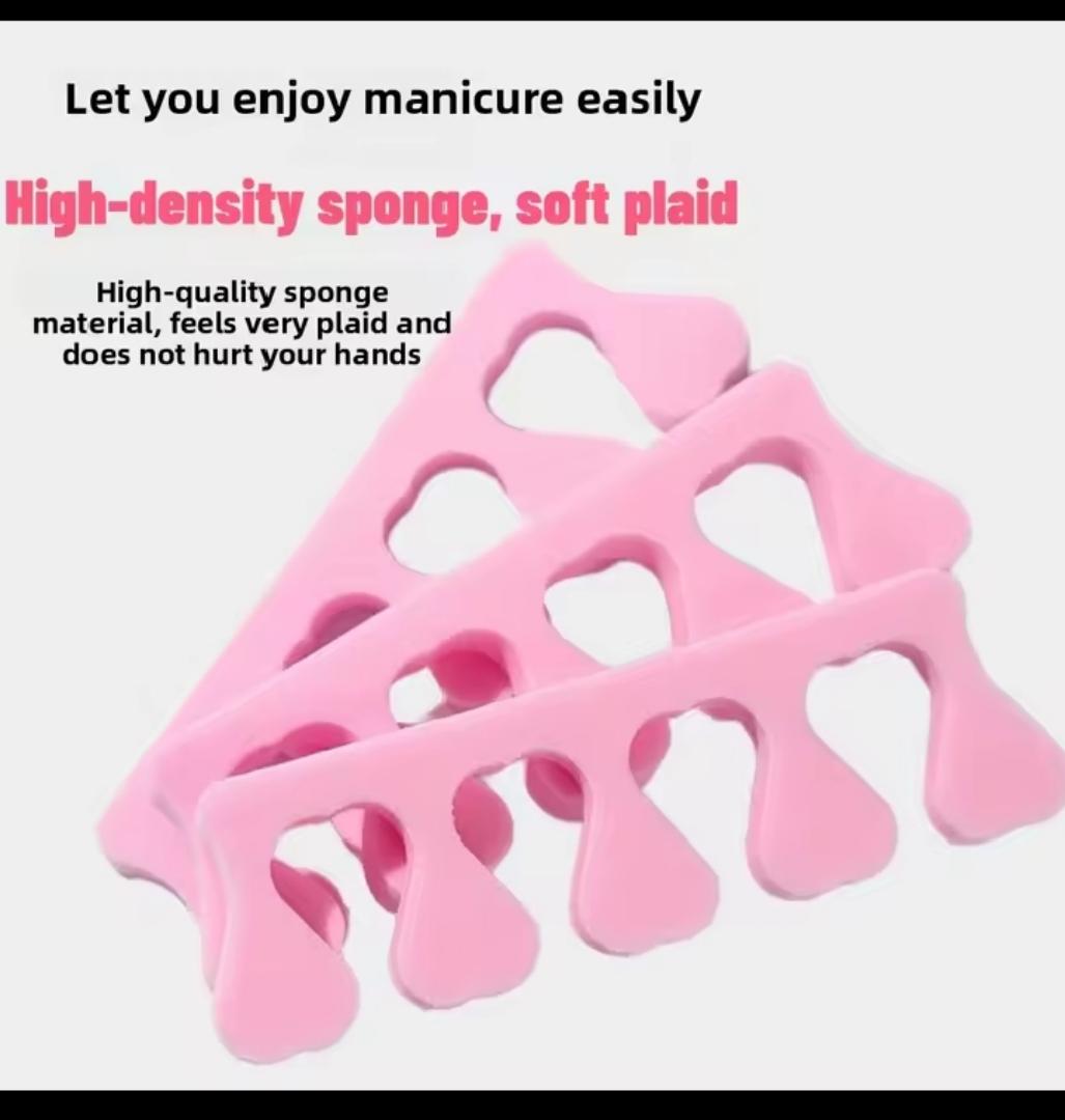 Toe and Finger Separators – Soft Foam Spacers for Manicure & Pedicure Nail Polish Application – Salon & Home Nail Care Tools Kenya