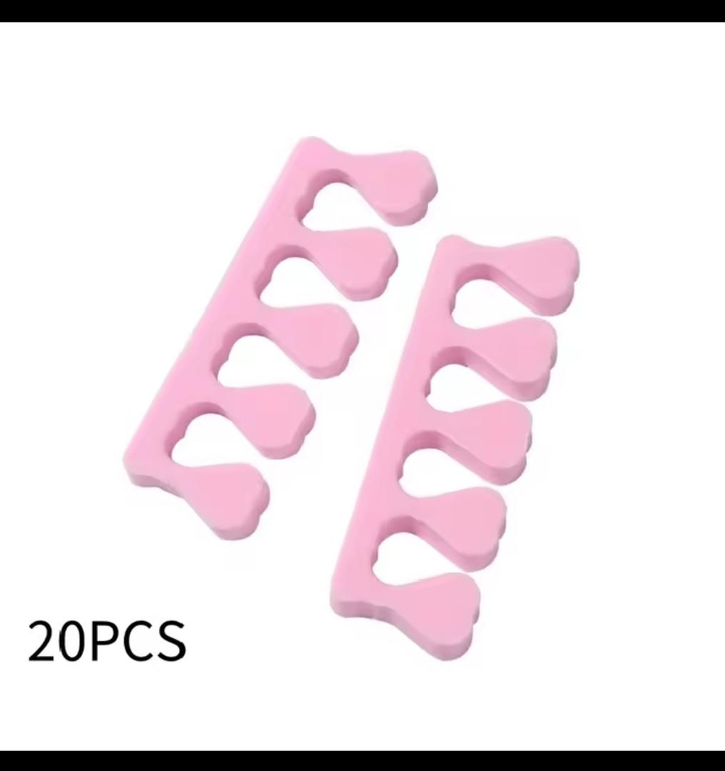 Toe and Finger Separators – Soft Foam Spacers for Manicure & Pedicure Nail Polish Application – Salon & Home Nail Care Tools Kenya