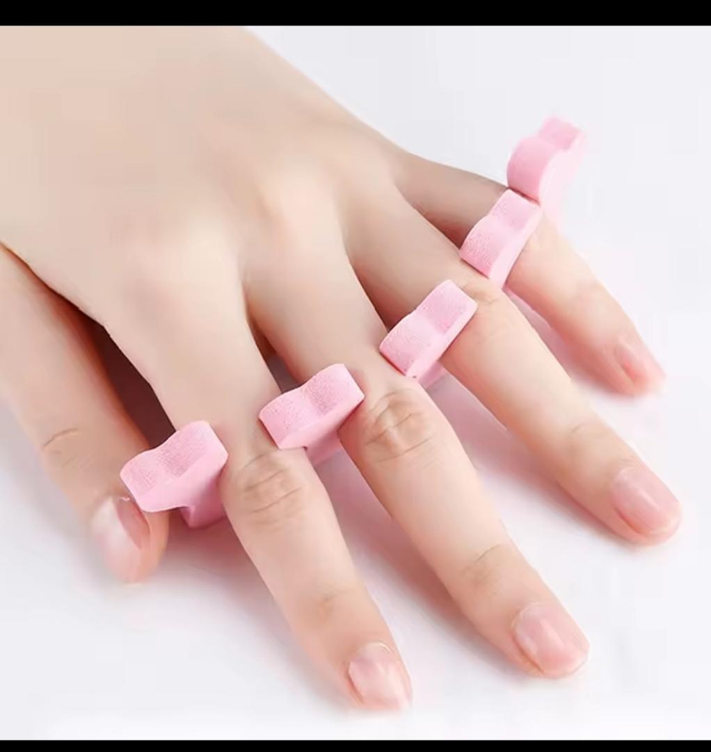 Toe and Finger Separators – Soft Foam Spacers for Manicure & Pedicure Nail Polish Application – Salon & Home Nail Care Tools Kenya