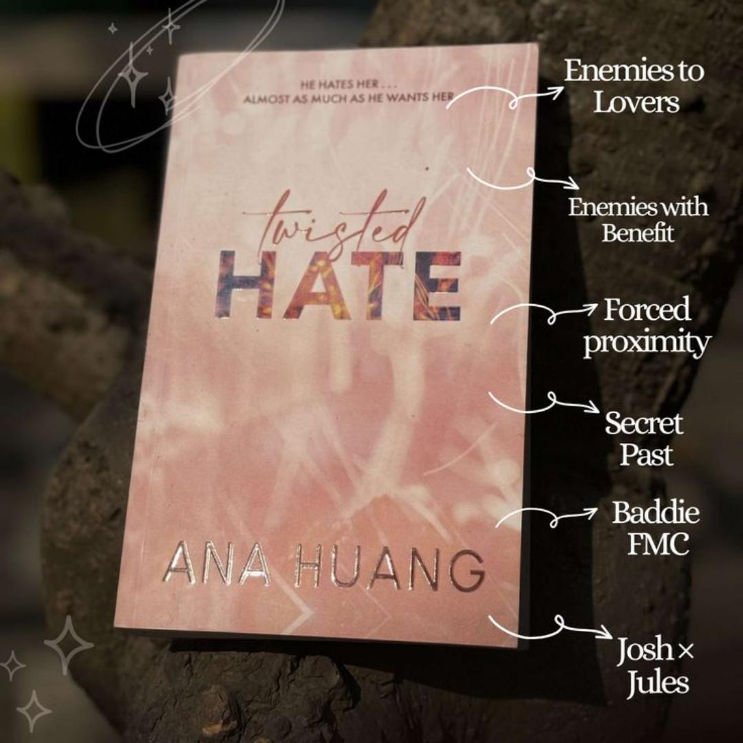 Twisted Hate by Ana Huang – Twisted Series Book 3 | Dark Romance, Enemies-to-Lovers, Spicy BookTok Bestseller (Brand New) 🔥