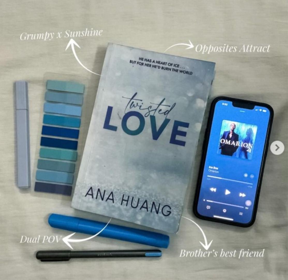 Twisted love by Anna Huang - billionaire contemporary romance novel. Twisted series book 1.