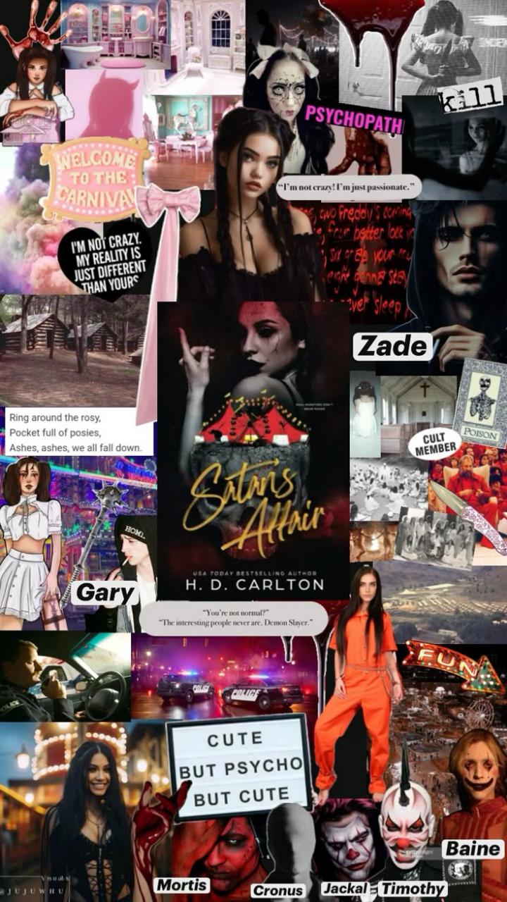 Satan's affair by H.D Carlton - Dark romance thriller novel
