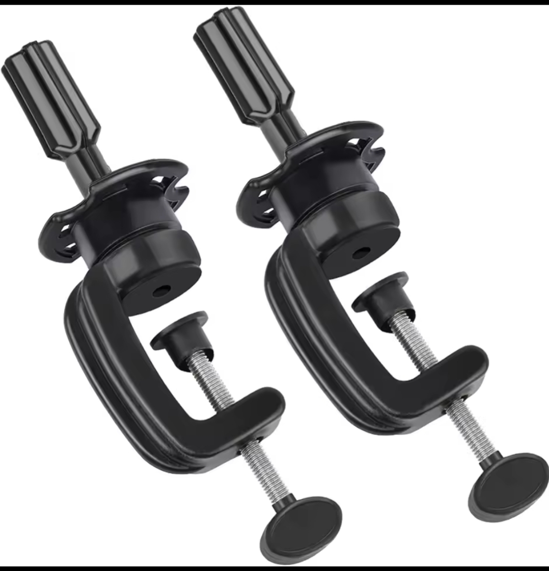 Heavy Duty Mannequin Head Clamp Stand Holder – Adjustable Table Mount Bracket for Hairdressing Training Head, Wig Styling, Braiding Practice, Salon Mannequin Support Tool