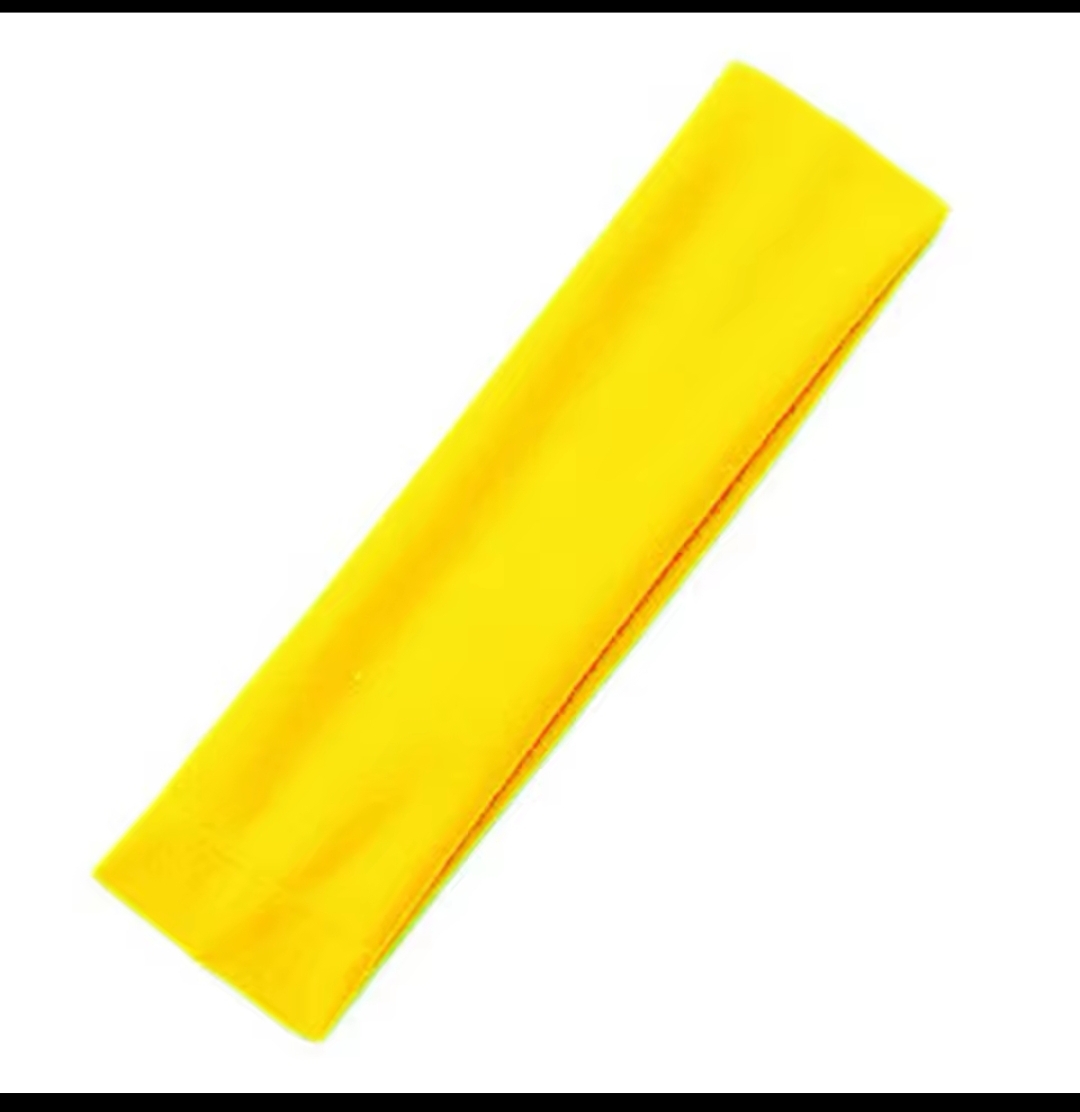 Stretchy Plain Headbands for Women & Girls – Soft Elastic Hair Bands, Wide Fabric Head Wrap, Sports Yoga Workout Hair Accessories, Solid Color Fashion Headband