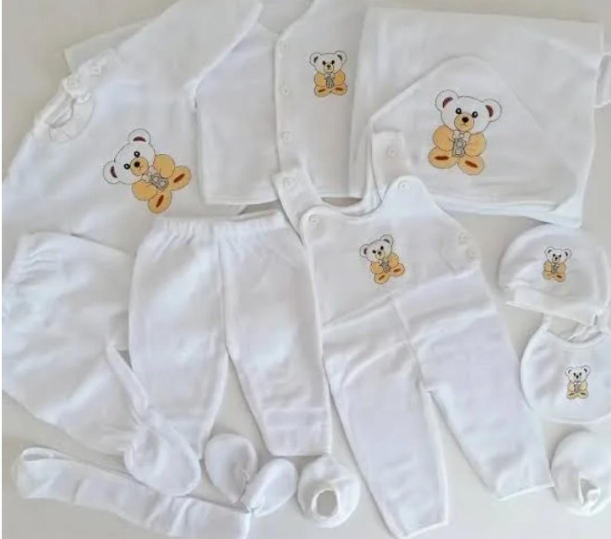8 pcs newborn baby receivers set