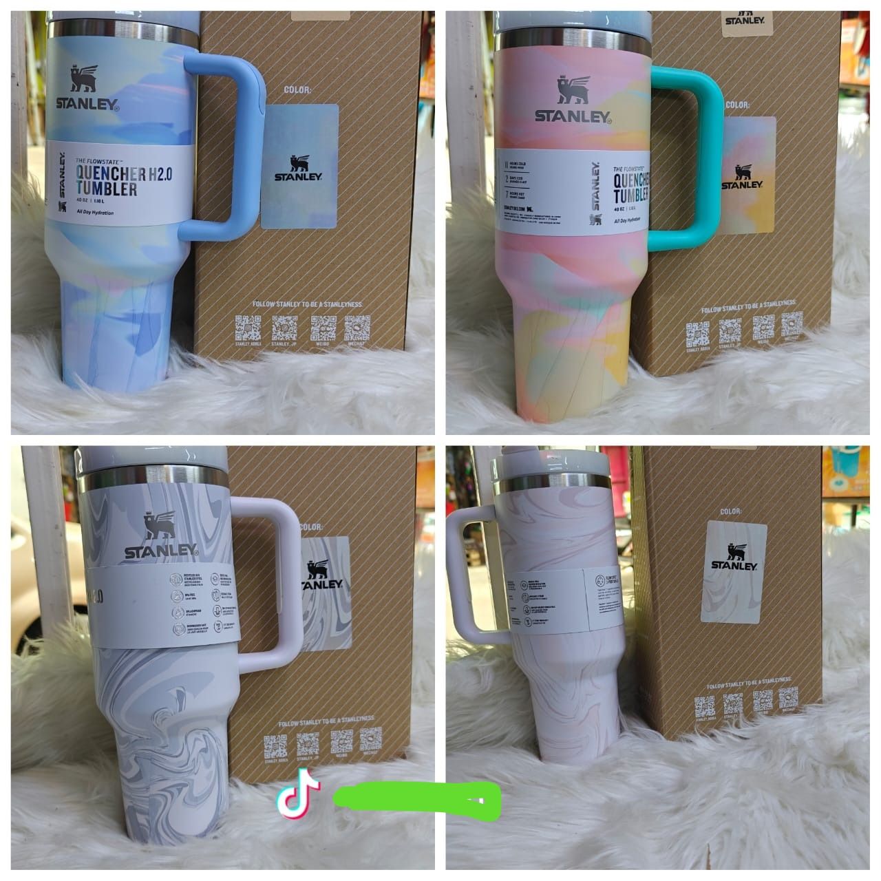 STANLEY MUG TUMBLER WITH HANDLE AND STRAW 40 OZ | FLOWSTATE 3-POSITION LID | CUP HOLDER COMPATIBLE FOR TRAVEL | INSULATED STAINLESS STEEL CUP | BPA-FREE