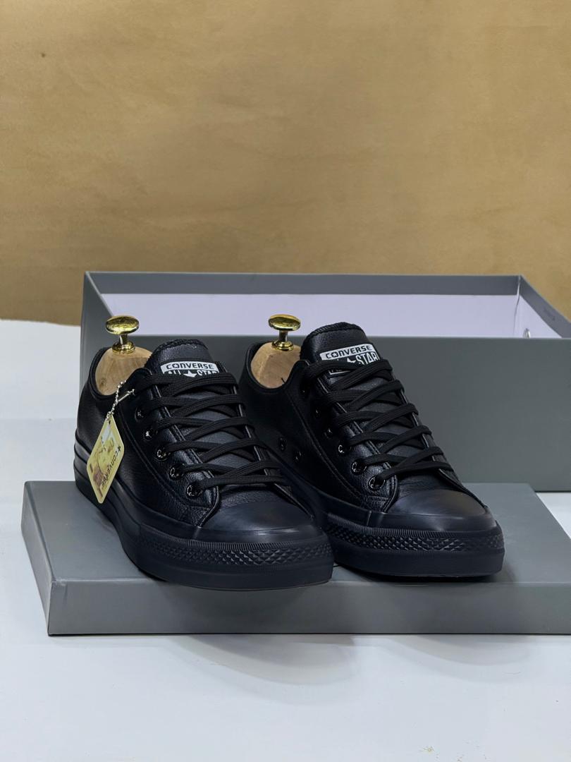 ALL STAR LEATHER CONVERSE RUBBER SHOES