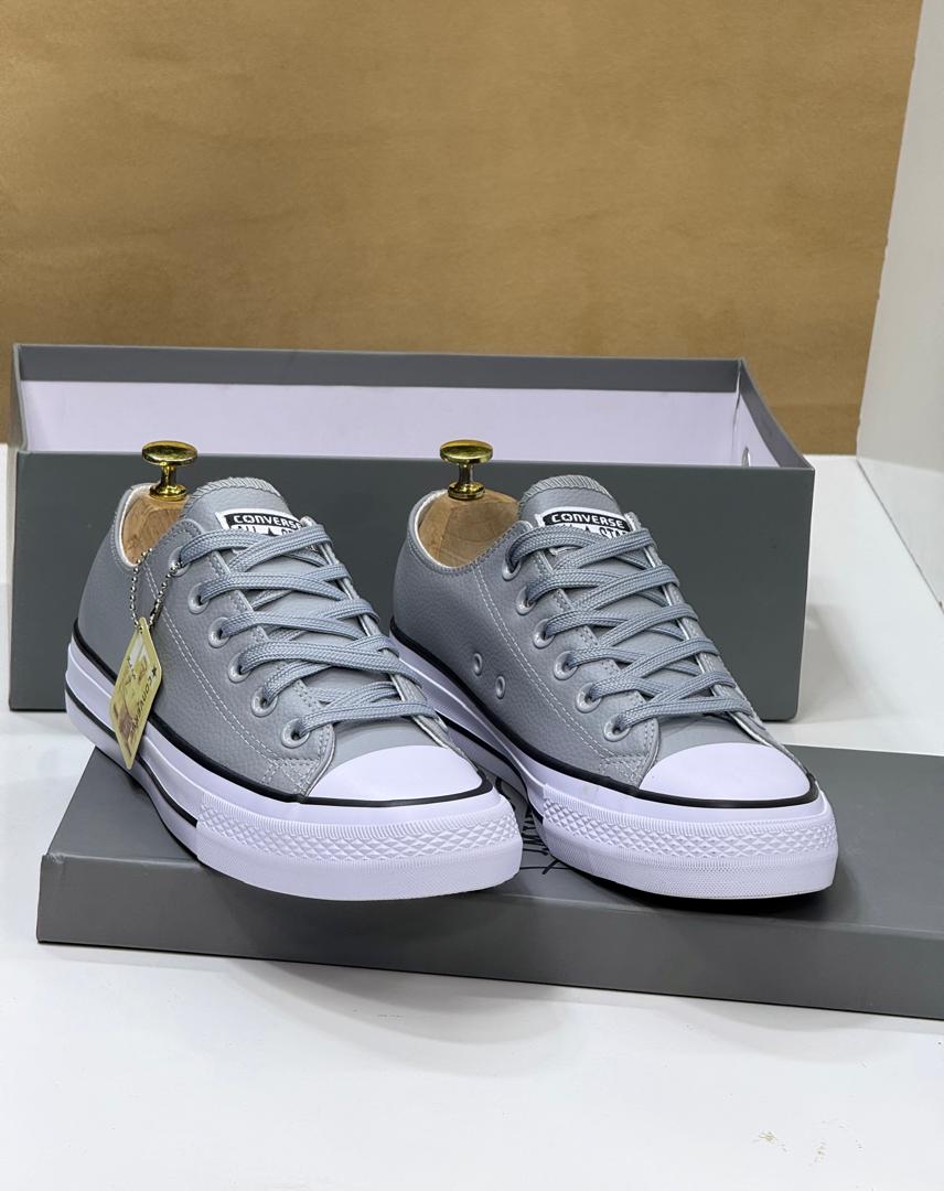 ALL STAR LEATHER CONVERSE RUBBER SHOES