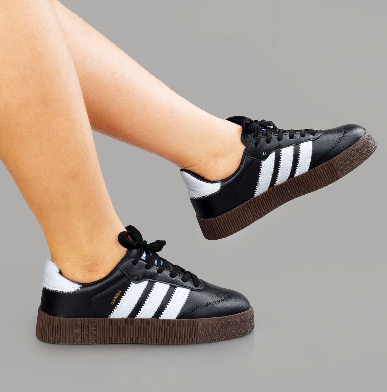 High quality SAMBA DOUBLE SOLE ⚡ QUALITY sneakers Multicolored fashioned UNISEX ladies/ men's and kids fashioned classic sneakers shoes