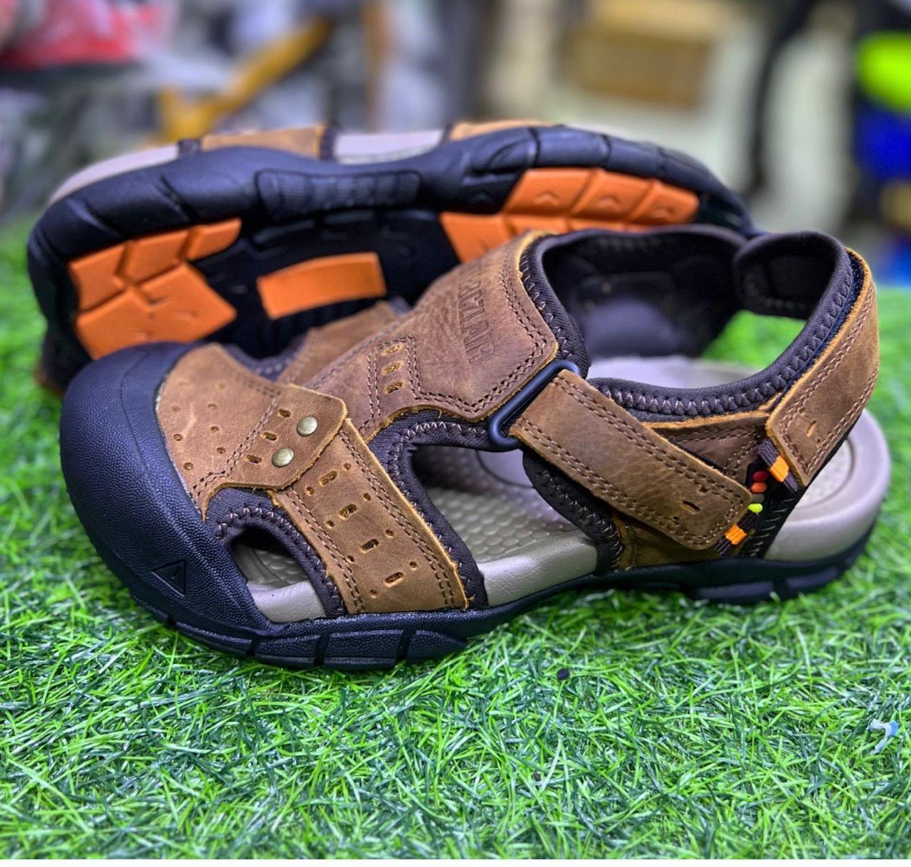 Leather Sandals🔥🔥🔥🔥🔥High Quality Leather Men's Open Shoes\ Sandals🔥🔥🔥🔥🔥