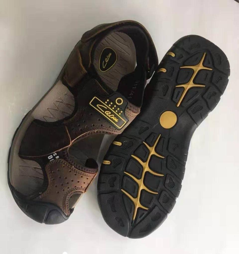 Leather Sandals🔥🔥🔥🔥🔥High Quality Leather Men's Open Shoes\ Sandals🔥🔥🔥🔥🔥