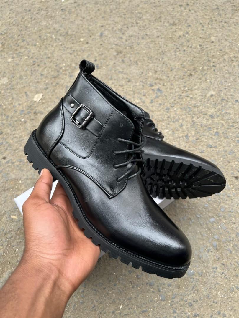 BOOTS leather men's boots shoes – Affordable Quality Ankle Style. Durable & Comfortable. Premium Quality footwear designed for the modern man. A perfect blend of style and resilience.