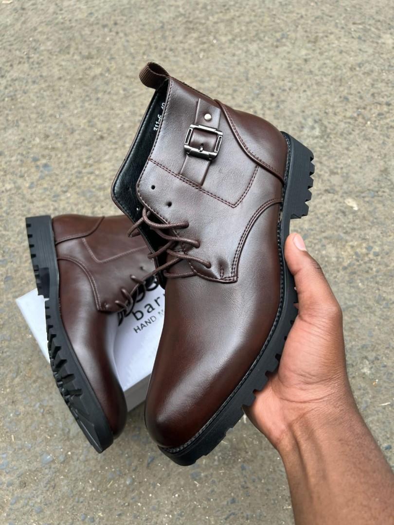 BOOTS leather men's boots shoes – Affordable Quality Ankle Style. Durable & Comfortable. Premium Quality footwear designed for the modern man. A perfect blend of style and resilience.