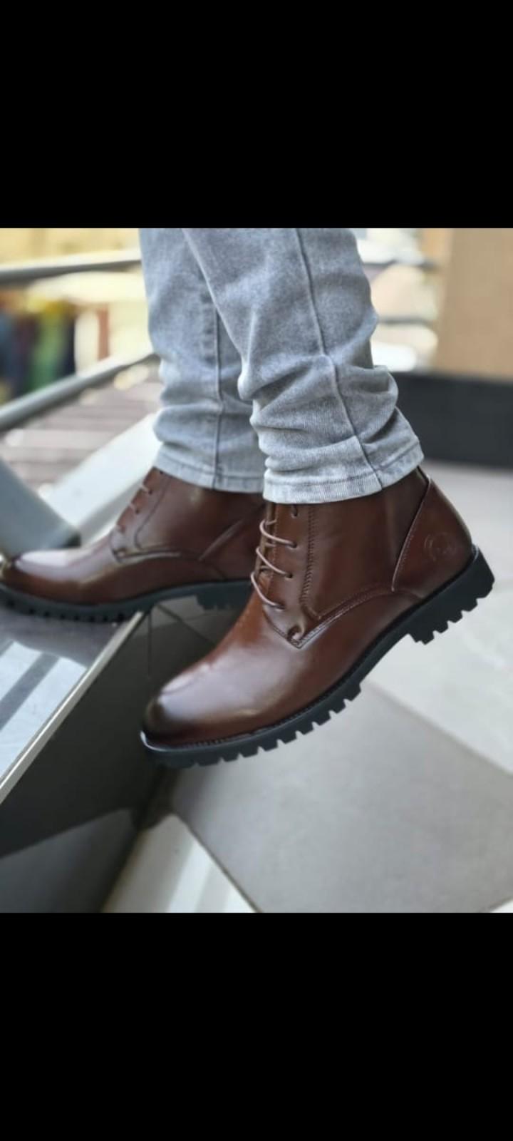 BOOTS leather men's boots shoes – Affordable Quality Ankle Style. Durable & Comfortable. Premium Quality footwear designed for the modern man. A perfect blend of style and resilience.