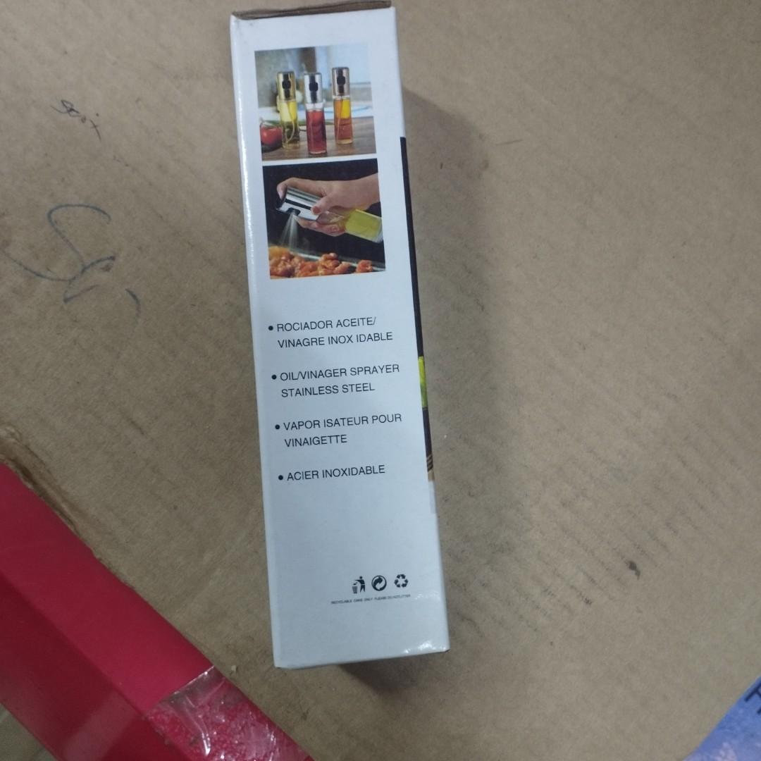 100 ML Oil Spray Pot Kitchen Household Edible Olive Oil Spray Bottle Atomized Misty Oil Tank Air Fryer Spray Bottle