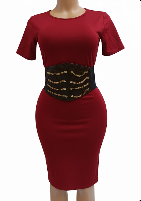 INS style Elastic Wide Corset Belts For Women Waist Belt Female Dress Waistband Big Stretch Belts Corset Belt Wide Elastic Tied Waspie Belts Lace-up Leather Waist Belts