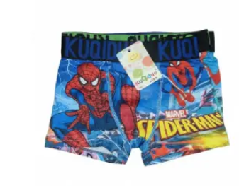 3 Pcs Cartoon Themed Kids Boxers - Soft Cotton Boys Underwear Briefs with Fun Prints Comfortable Elastic Waistband for Daily Wear