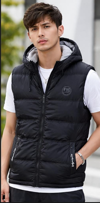 1Pc Double Sided Puff Jackets