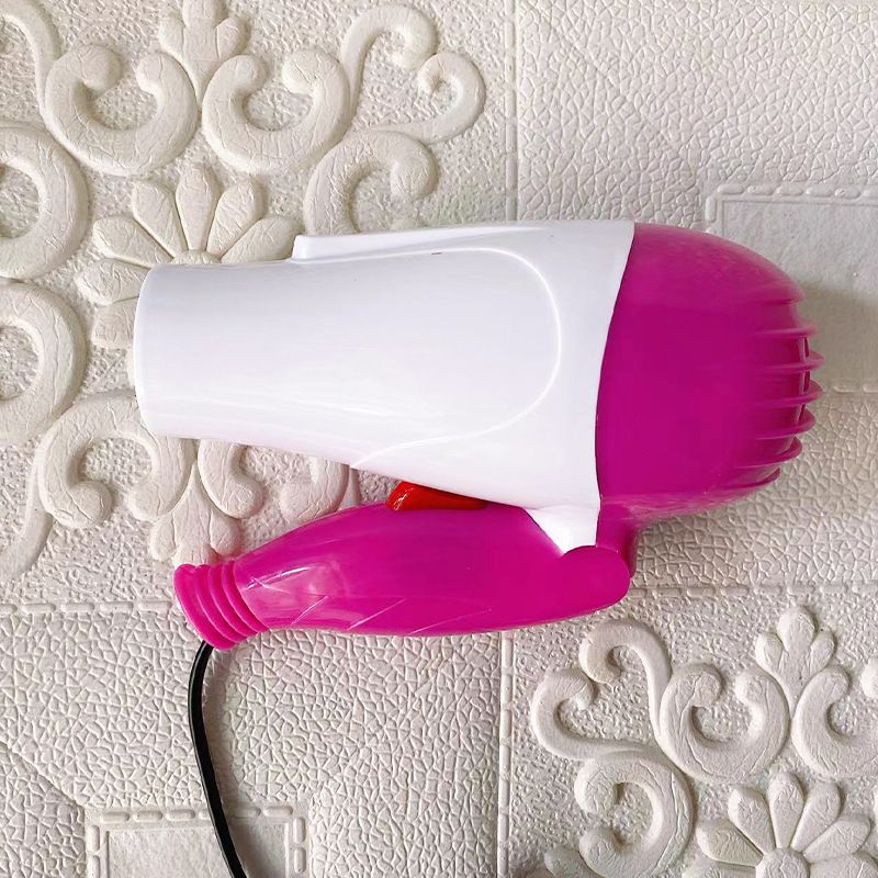 Hair Dryer Portable Foldable Powerful Low Noise for Daily Styling Salon Use African Ladies