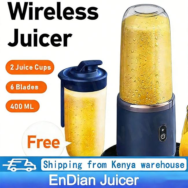 Juicer Portable Juicer Cup USB Rechargeable Mini Personal Blender Office & Travel Fresh Juice Maker